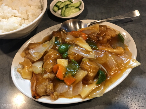 鳳林園の酢豚 鳳林園の酢豚