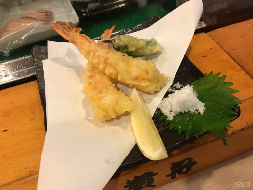横浜西口の貴舟寿司の天ぷら