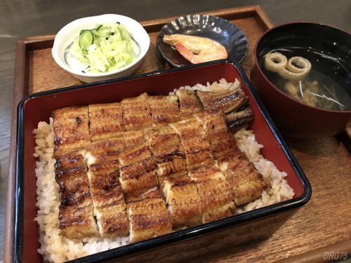 蒲田の若松の関西風鰻 蒲田の若松の関西風鰻