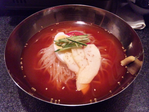 神奈川県横浜市中区吉田町の新羅の冷麺