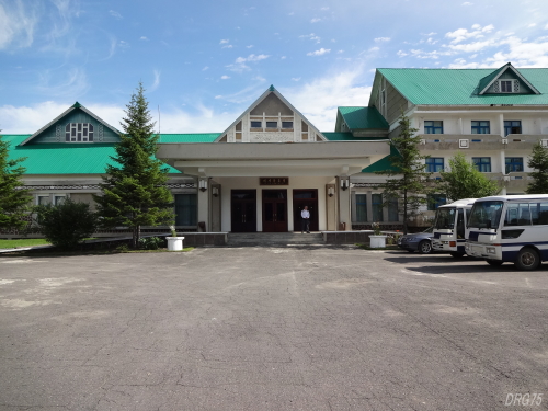 北朝鮮の両江道三池淵郡のペゲ峰ホテル