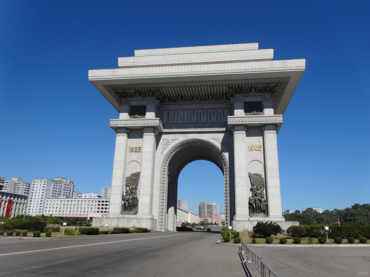 平壌の凱旋門 Arch of Triumph Pyongyang