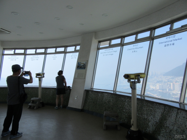 釜山タワー展望台