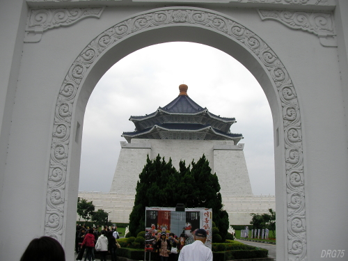 台湾の台北の中正紀念堂