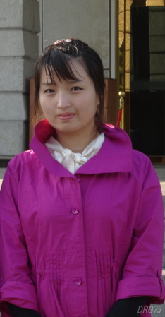 北朝鮮の美人中国語ガイド